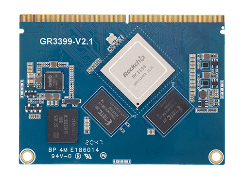 Rockchip RK3399 Gold Finger System on Module